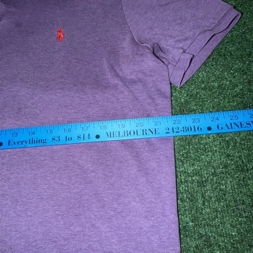 Polo Ralph Lauren Purple Polo Shirt Men's Size XL Super Soft Red Horse